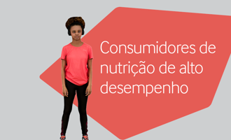 Consumidores de nutrição de alto desempenho