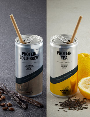Café e chá ricos em proteína e cálcio